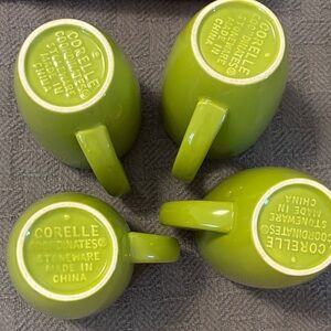 Corelle Lime Green Stoneware Mug